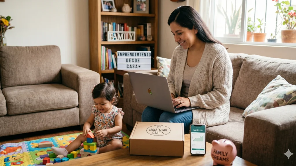 Emprendimiento desde casa para padres